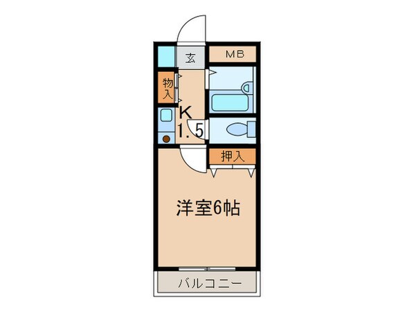 マンションロアの物件間取画像